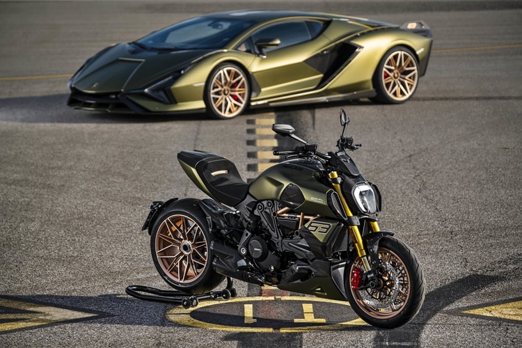 Lamborghini Joins Ducati for Sián FKP 37-Inspired Diavel Motorcycle