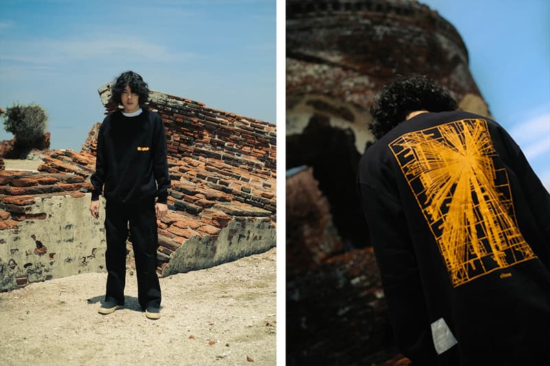 Elhaus Fall Winter 2020 Breaking Glass Editorial menswear streetwear jackets shirts pants trousers long sleeves sweaters shirts