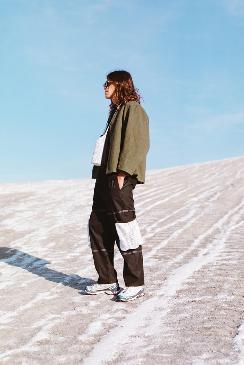 Évoque Studio Fall/Winter 2020 Collection Lookbook fw20 salomon sneakers clothing