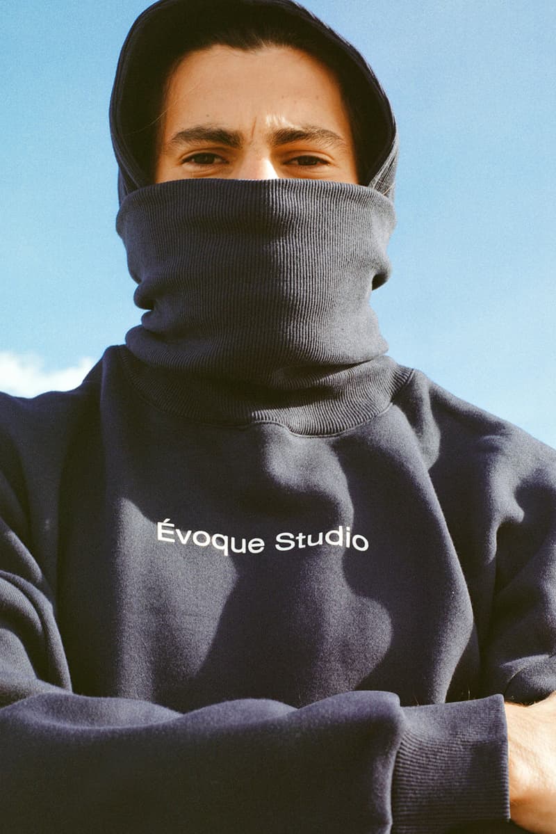 Évoque Studio Fall/Winter 2020 Collection Lookbook fw20 salomon sneakers clothing