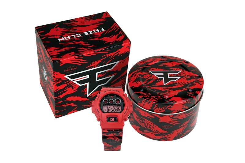 Faze Clan X G Shock Dw 6900 10th Anniversary Watch Hypebeast