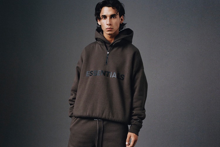 Fear of God ESSENTIALS Introduces "Weathered Black" Colorway and Tennis Shoe Silhouette.