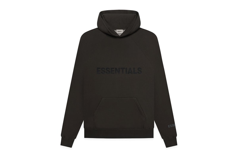 Fear of God ESSENTIALS Weathered Black Tennis Shoes Release Info Date Buy Price 
