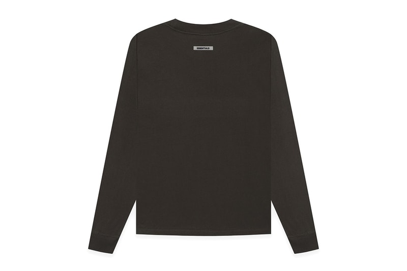 Fear of God ESSENTIALS Weathered Black Tennis Shoes Release Info Date Buy Price 