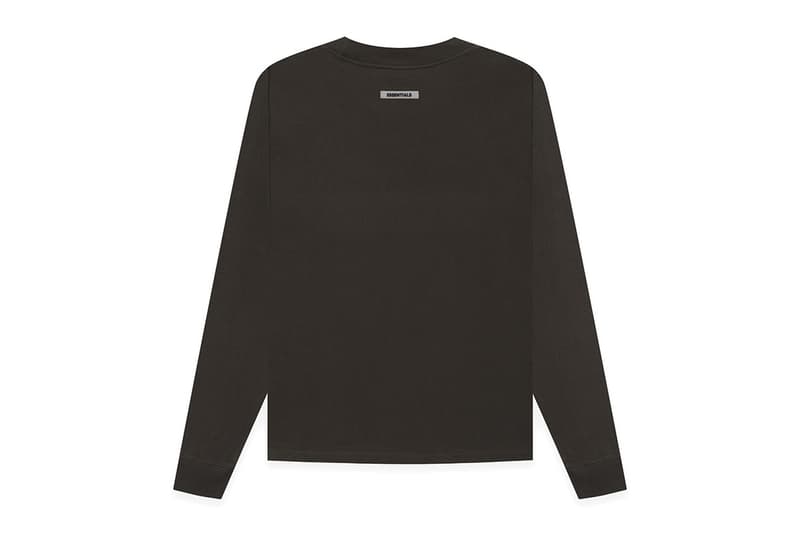 Fear of God ESSENTIALS Weathered Black Tennis Shoes Release Info Date Buy Price