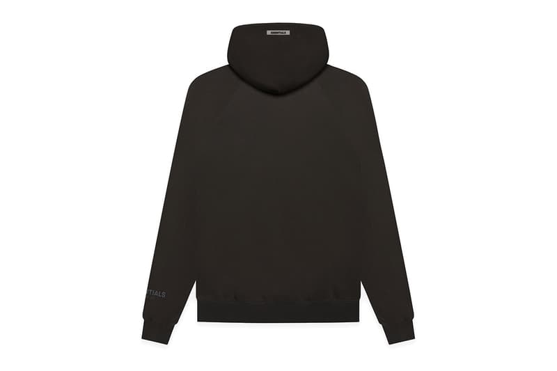 Fear of God ESSENTIALS Weathered Black Tennis Shoes Release Info Date Buy Price
