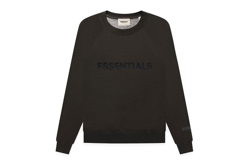 Fear of God ESSENTIALS Weathered Black Tennis Shoes Release Info Date Buy Price 