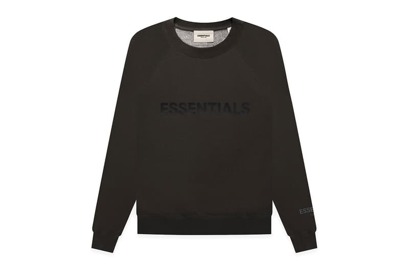 Fear of God ESSENTIALS Weathered Black Tennis Shoes Release Info Date Buy Price