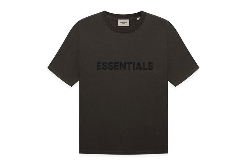 Fear of God ESSENTIALS Weathered Black Tennis Shoes Release Info Date Buy Price 