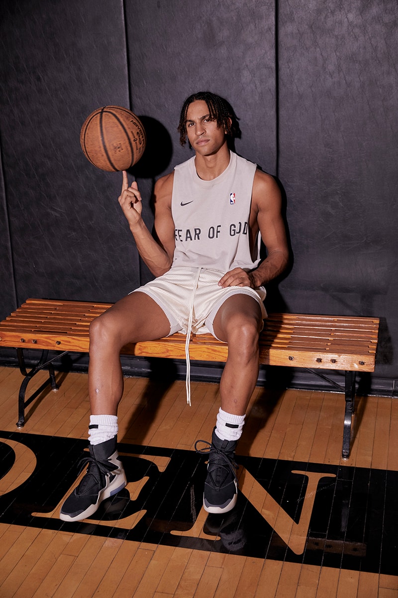 Fear of God x Nike Holiday 2020 Apparel Collection collaboration basketball jersey shirt shorts shoes sneakers release date info buy november 19