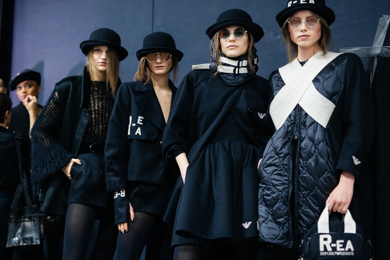 How Armani's R-EA Collection Sets a New Standard for the World of Luxury Fashion Emporio Armani Sustainable Fashion Biodegradable Fibers Streetwear HYPEBEAST