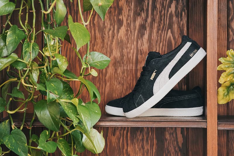 footpatrol puma suede release information black white formstripe buy cop purchase sneaker