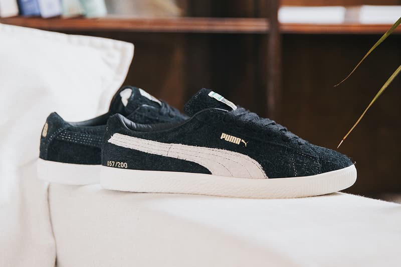 footpatrol puma suede release information black white formstripe buy cop purchase sneaker