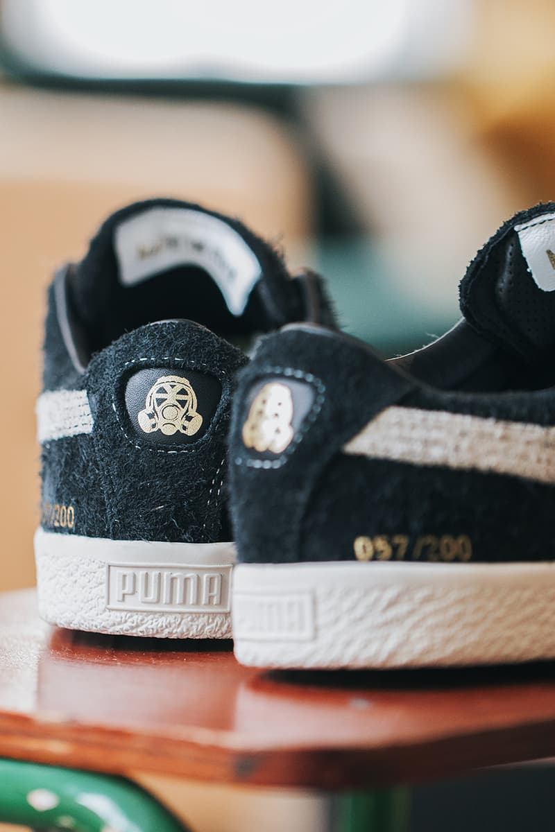 footpatrol puma suede release information black white formstripe buy cop purchase sneaker