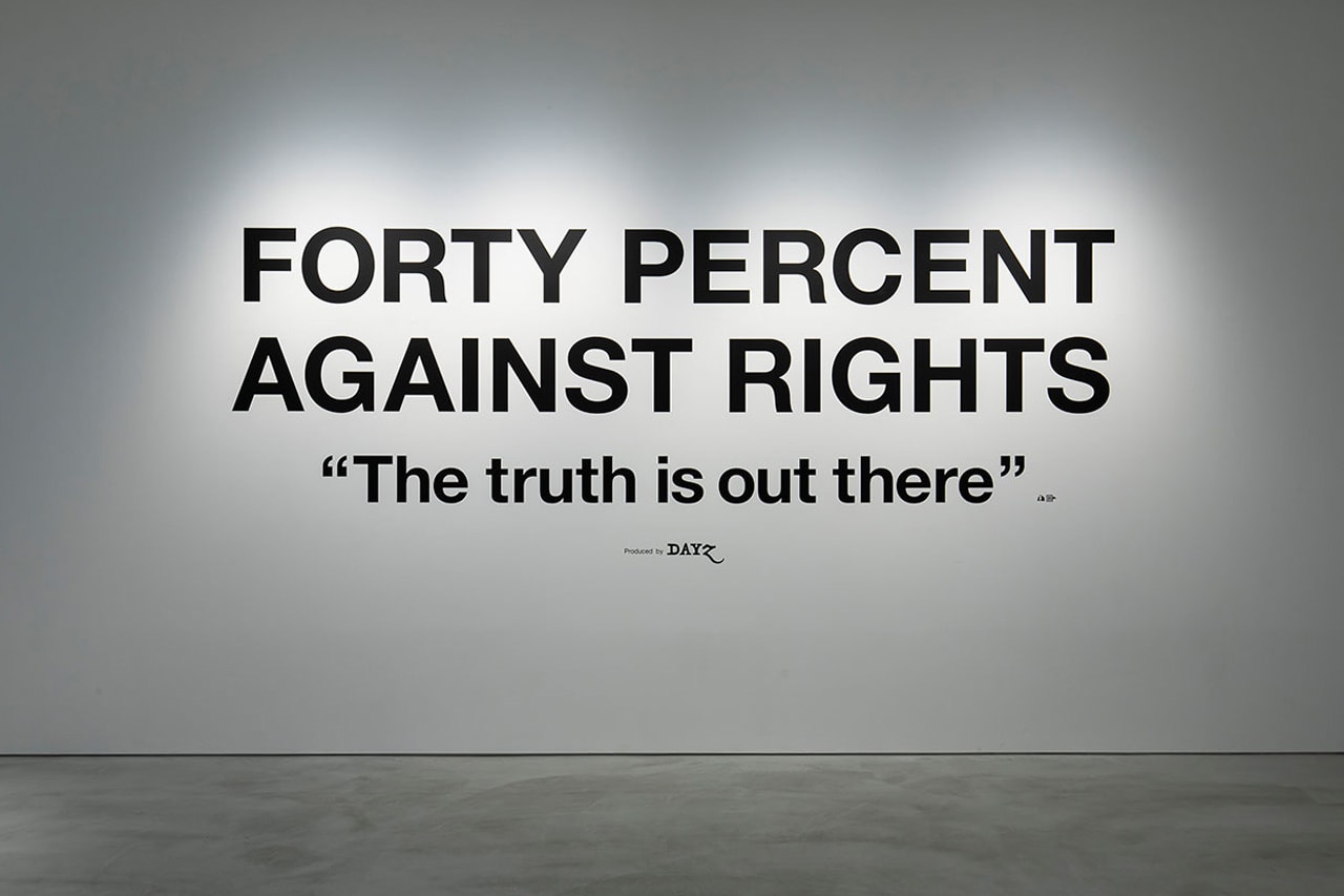 forty percent against rights FPAR release exhibition the truth is out there Japan Shibuya Tokyo arts