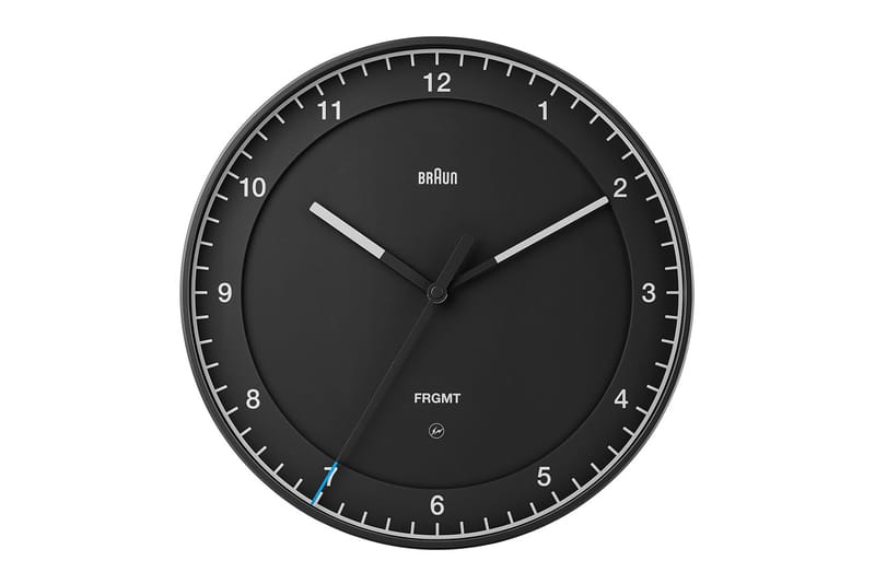 fragment design and Braun Collaborate on Clocks to Launch Dieter Rams Exhibition in Japan