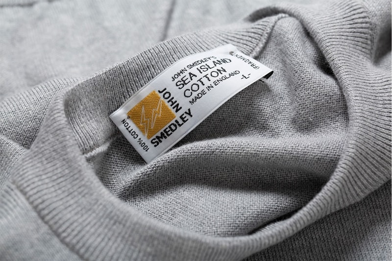 fragment design x John Smedley Sea Island Cotton Sweatshirt fall winter 2020 fw20 hiroshi fujiwara collaboration collection tee shirt