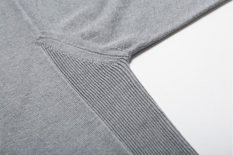 fragment design x John Smedley Sea Island Cotton Sweatshirt fall winter 2020 fw20 hiroshi fujiwara collaboration collection tee shirt
