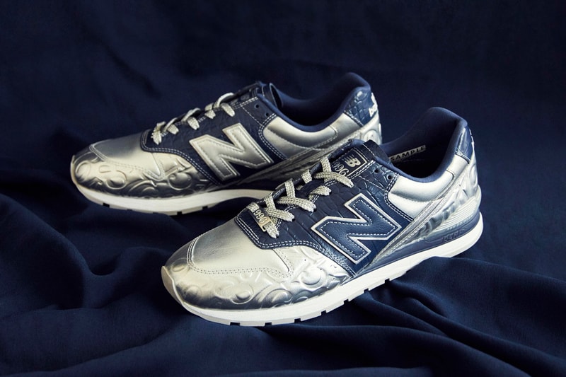 franck muller new balance 996 collaboration navy blue black metallic gold silver official release date info photos price store list buying guide