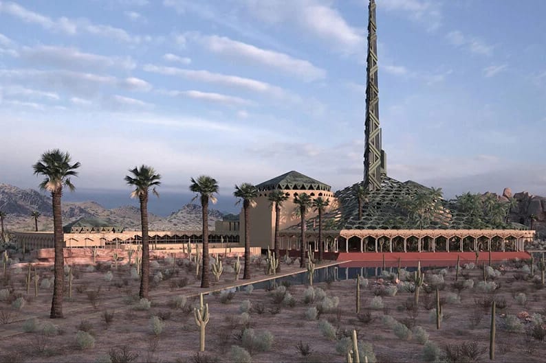 An Unseen Look at Frank Lloyd Wright's Controversial Arizona Capitol "Oasis"