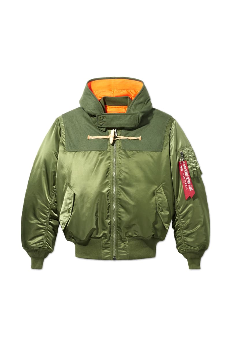 Gloverall x Alpha Industries Fall/Winter 2020 Limited-Edition Capsule Collection Coats Outerwear Jackets Release Information Drop Date Cop Seasonal Clothing Mens Womens Unisex Military Flight Green Black