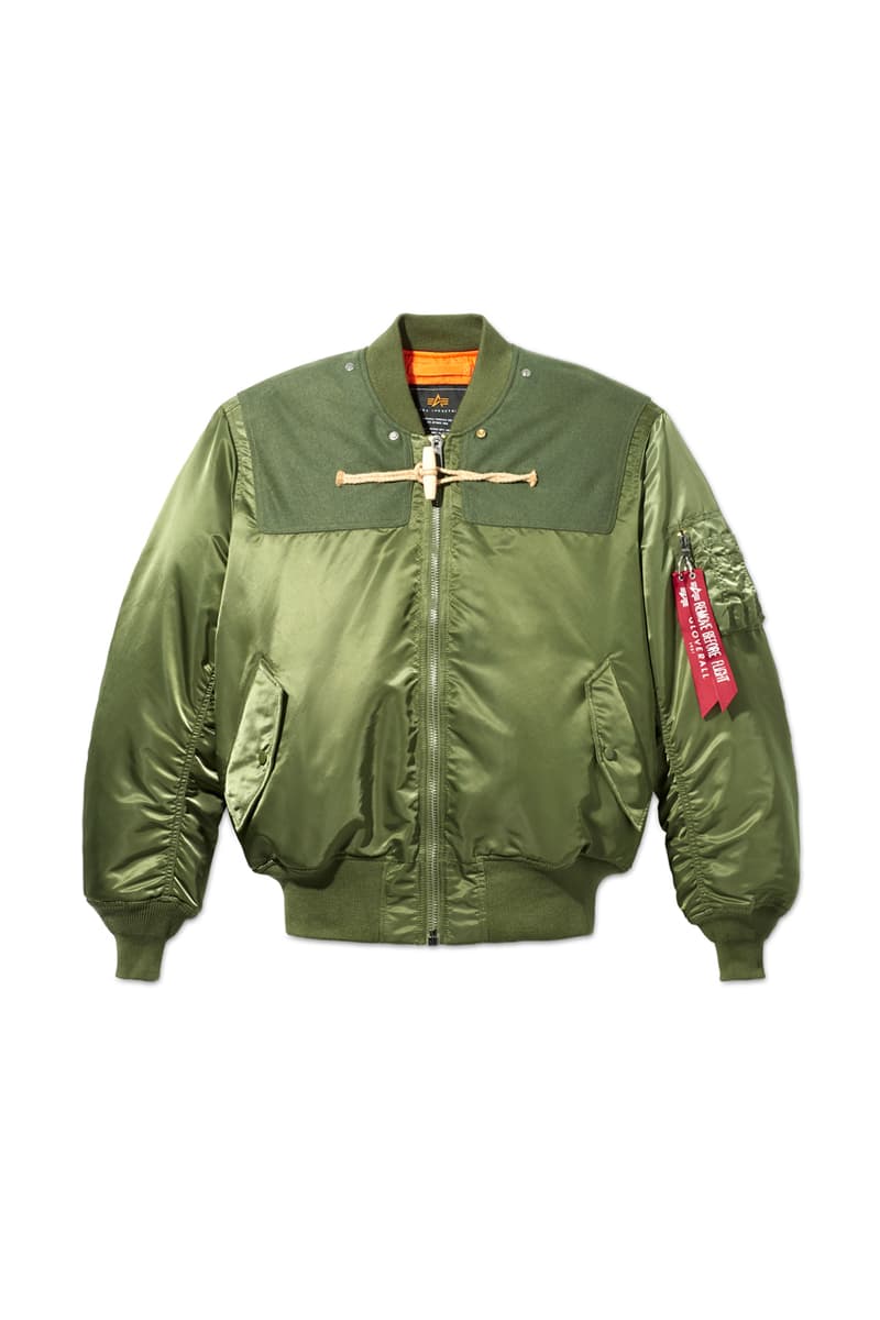 Gloverall x Alpha Industries Fall/Winter 2020 Limited-Edition Capsule Collection Coats Outerwear Jackets Release Information Drop Date Cop Seasonal Clothing Mens Womens Unisex Military Flight Green Black