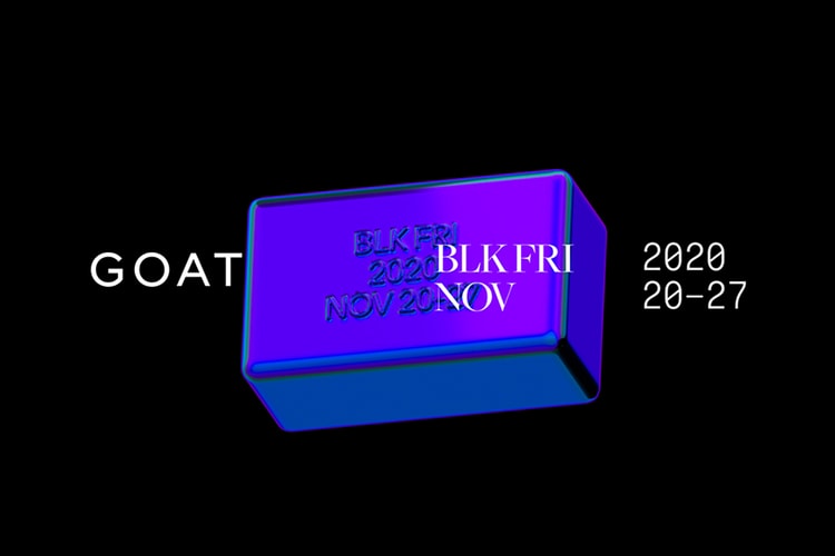GOAT Announces Details For Its Yearly Black Friday Event
