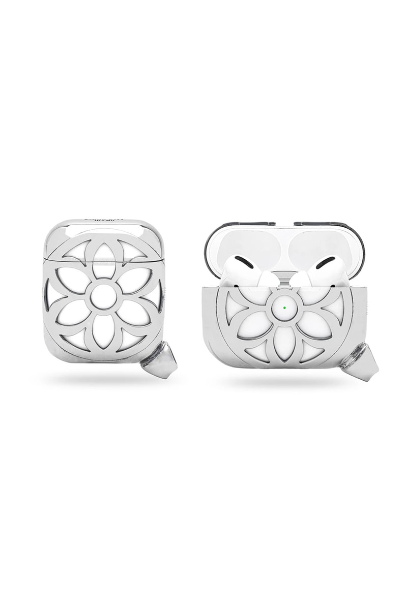 Good Art HLYWD "Fancy" AirPods Silver Case sterling price 650 handmade custom 2 apple