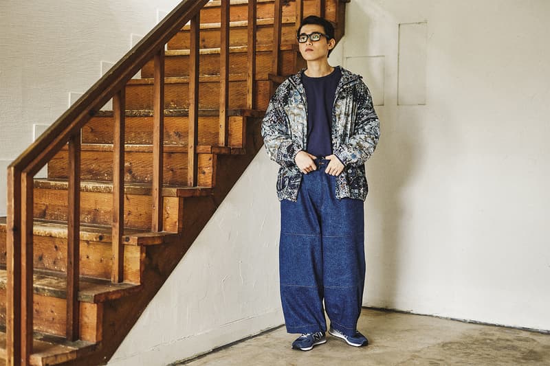 GORT FW20 Collection Lookbook 432Hz Release Info Bandana Block Pants Wind Breaker Jacket Liner Sweden 70s snow waxed coat