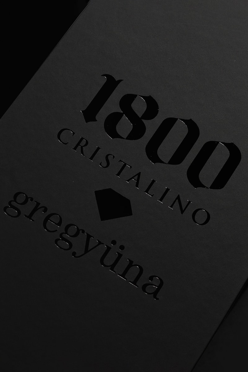 Greg Yuna x 1800 Tequila Luxury Bar Case on NTWRK crystals diamonds jewels jewelry