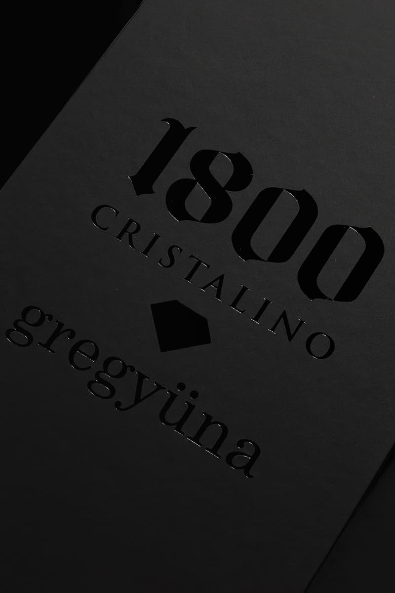 Greg Yuna x 1800 Tequila Luxury Bar Case on NTWRK crystals diamonds jewels jewelry