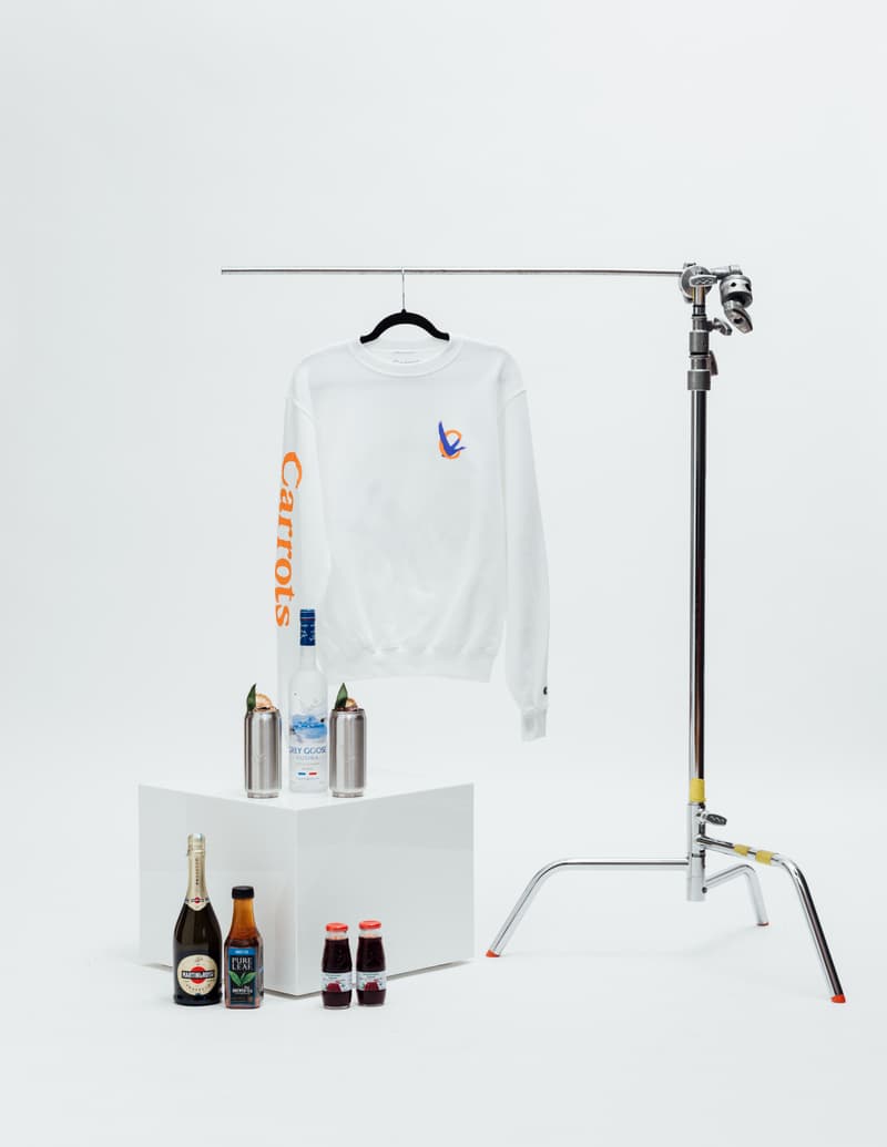 Anwar Carrots x Grey Goose Limited Edition Holiday Sweater Celebrate cocktail kits vodka  