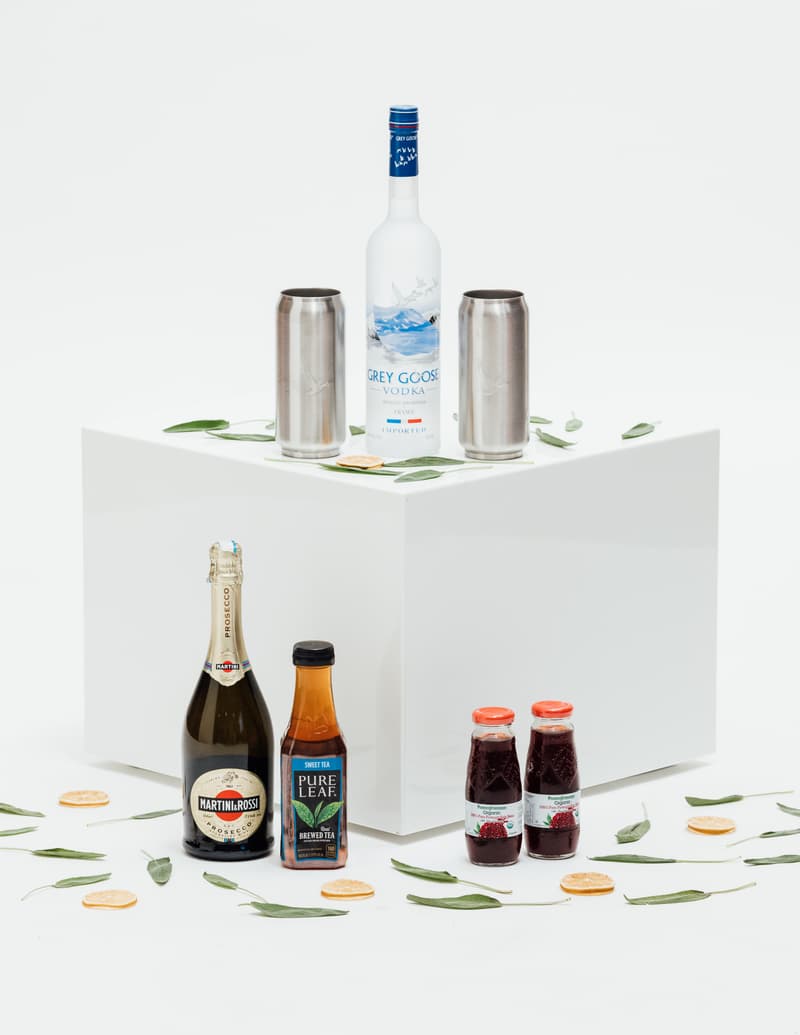 Anwar Carrots x Grey Goose Limited Edition Holiday Sweater Celebrate cocktail kits vodka