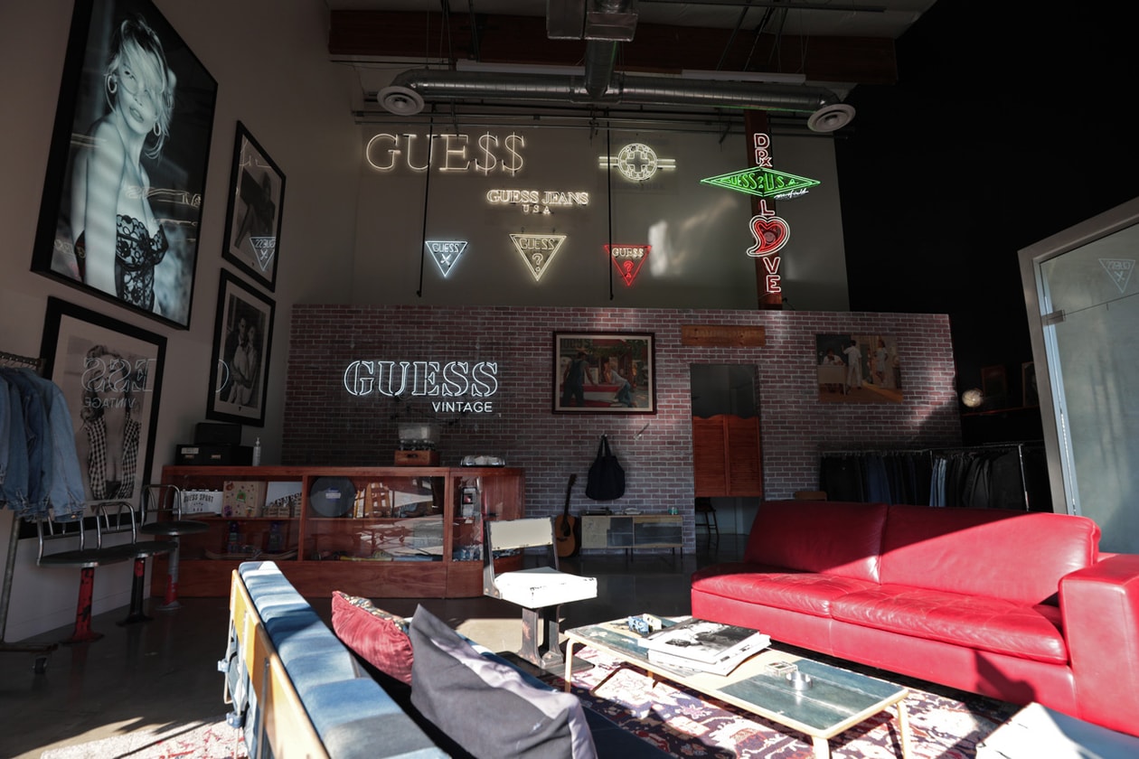 guess certified vintage program launch 80s 90s denim