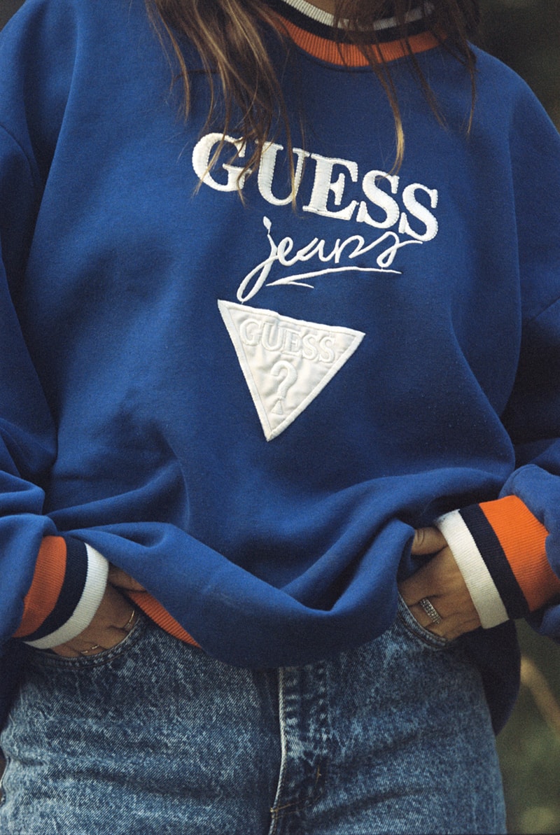 guess certified vintage program launch 80s 90s denim