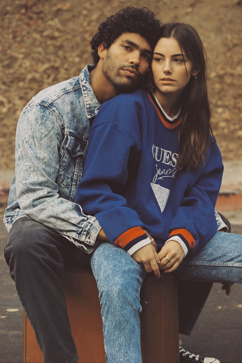 guess certified vintage program launch 80s 90s denim