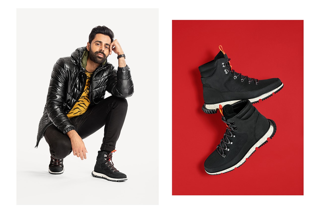 footwear collaboration zero grand boot 4.zerogrand grandpro rally court sneaker hiker boot red bollywood black mesh leather