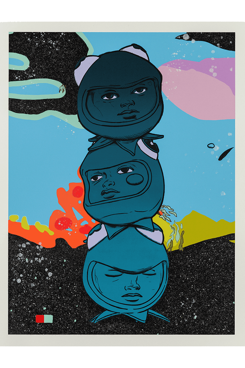 Hebru Brantley '3 THE HARD WAY' Avant Arte Drop sculpture print edition limited release date info buy flyboy