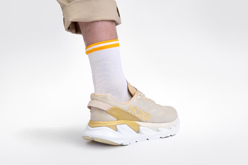 Hoka one one gold standard pack running sneakers trainers when do they drop where to buy