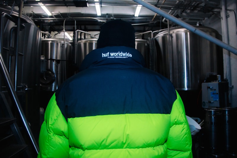HUF first down fall winter 2020 release information collection reversible outerwear