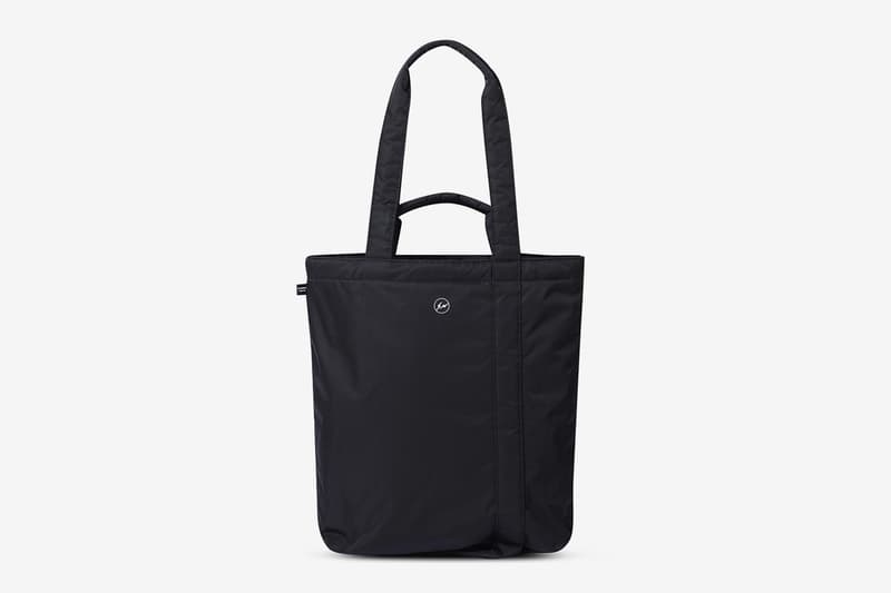 HYPB FRGMT hypebeast fragment design Hiroshi Fujiwara Stationeries Collection Drop one essentials Nanga sleeping bag Victorinox Spartan pocket knife Ramidus tote bag