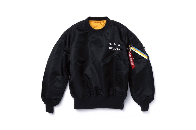 IAB-Studio x Alpha Industries Capsule Collection South Korean Fashion Brand Beenzino MA-1 Jacket Sweater Nylon Reversible Military Fall Winter 2020 Outerwear Coats T-Shirt