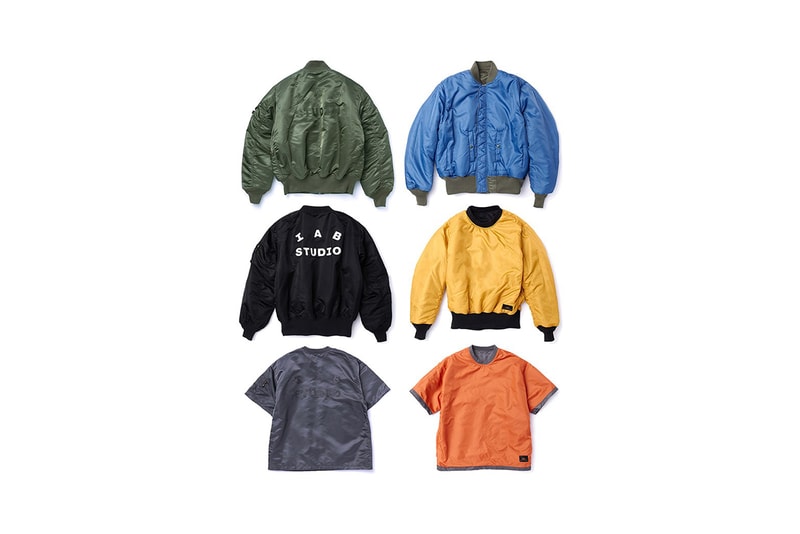 IAB-Studio x Alpha Industries Capsule Collection South Korean Fashion Brand Beenzino MA-1 Jacket Sweater Nylon Reversible Military Fall Winter 2020 Outerwear Coats T-Shirt