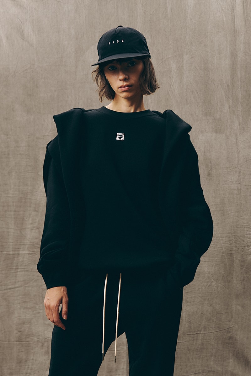 IISE's Ethical Essential Collection Lookbook fall winter 2020 fw20 mens womens sweater sweatsuit pants tee shirt
