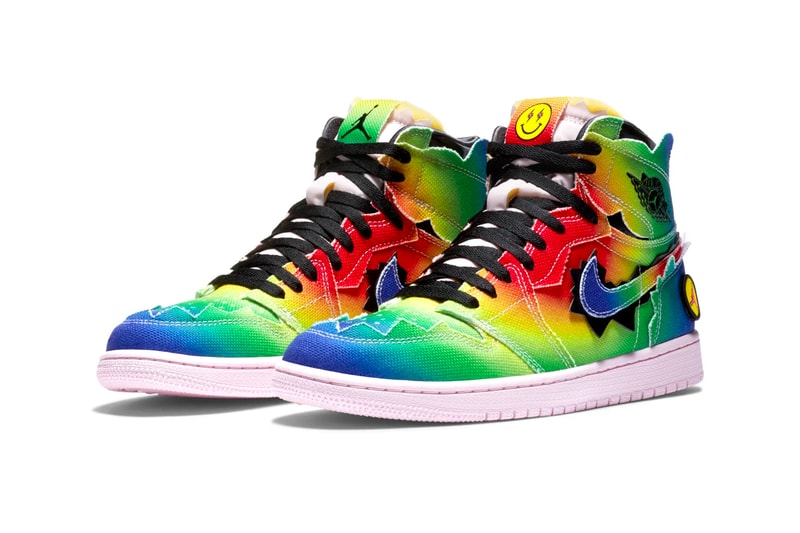 J Balvin Air Jordan 1 Retro High OG dc3481 900 menswear streetwear kicks trainers runners footwear shoes sneakers fw20 fall winter 2020 collection