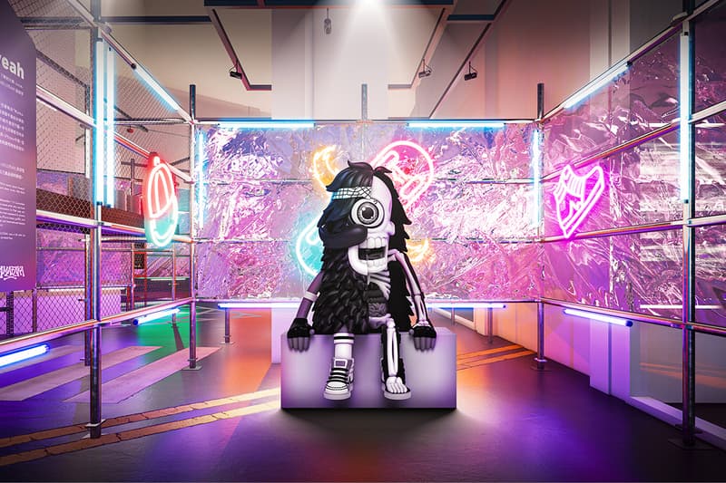 jason freeny outside in art toys design hong kong k11 art mall exhibition collectibles