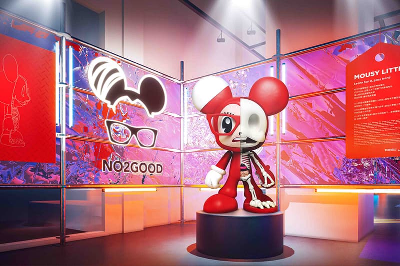 jason freeny outside in art toys design hong kong k11 art mall exhibition collectibles