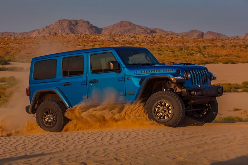 Jeep 2021 Wrangler Rubicon 392 off-roading 4x4 outdoors horsepower trucks suvs cars automotive American blue torque
