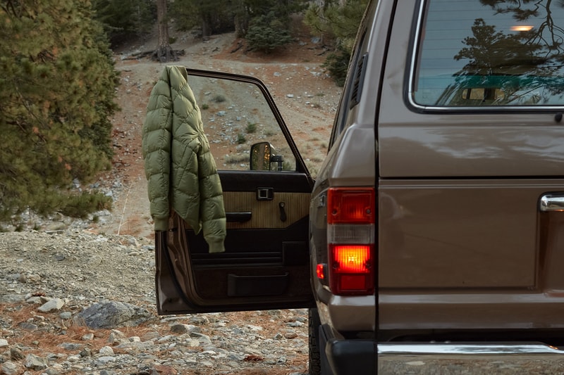 jjjjound Eddie Bauer collaboration release information where to buy when does it drop Canadian vest outdoor wear