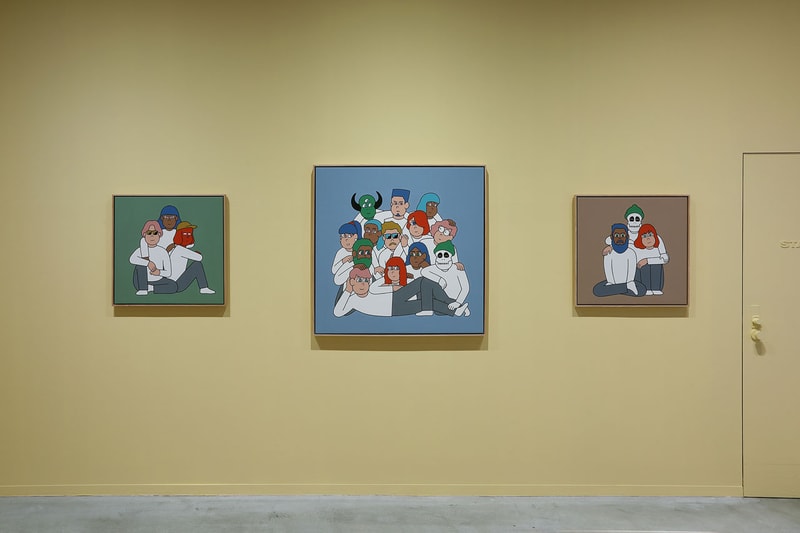 jun oson distance exhibition diesel art gallery artworks paintings